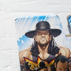 Set of 4 WWE Knuckle Crunchers Figures Wave 6 Undertaker Cena Rey Drew McIntyre
