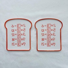 Post Office Ankipan Plate Doraemon Memorization Bread Dish Set of 2 Tableware