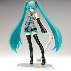 Hatsune Miku Anime Action Figure Movable Joints PVC Model Desk Toy Gifts