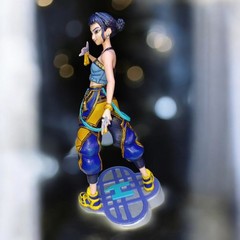 Fanart figure Zoey airbrush painted 9.8 inch Adult 17+