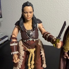 Lot of 2 Dungeons & Dragons Honor Among Thieves Holga & Simon 6” Action Figures