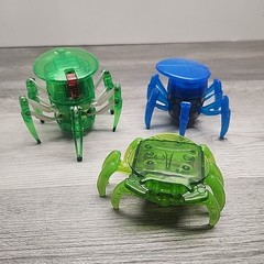 Lot Of 3 Hexbug Toys Two Wind Up One Battery Powered