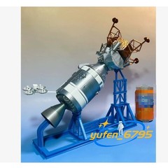 1:48 Apollo 11 Lunar and Return capsule model CSM Full Set 3D printing Gift New