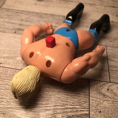 Vintage Ric Flair WCW Nature Boy 6.5 inches Toy Wrestling Action Figure WWE