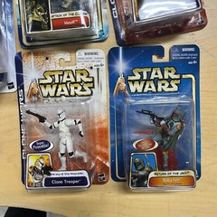Star Wars Attack Of The Clones & Clones wars Lot Of 15 figures NIB