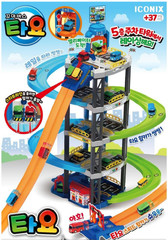 TAYO The Little Bus Double Racing Tower Car Playset / EXPRESS