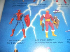 Vintage 1985 Marvel Secret Wars Trade Ad Print Poster Toy Figure Promo Display