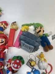 Nintendo Mario Figure Lot Of 51 Random Figures And Other Collectibles