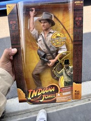 Indiana Jones Raiders of the Lost Ark Electronic Sound Whip Action Figure NIB