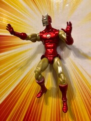 Hasbro Marvel Universe IRON MAN 3.75″ 1:18 Walmart Excl. Goliath 2-pack 70 years