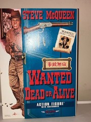 New, Toys McCoys Steve McQueen Wanted Dead or Alive action figure, Free Shipping