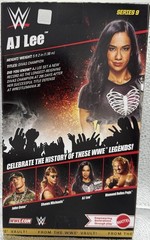 WWE AJ Lee Mattel Ringside From The Vault Series 9 Wrestling Figure *New in Box*