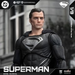 [In Stock] HIPLAY Fondjoy Black Superman 2.0 DC1026 Action Figure