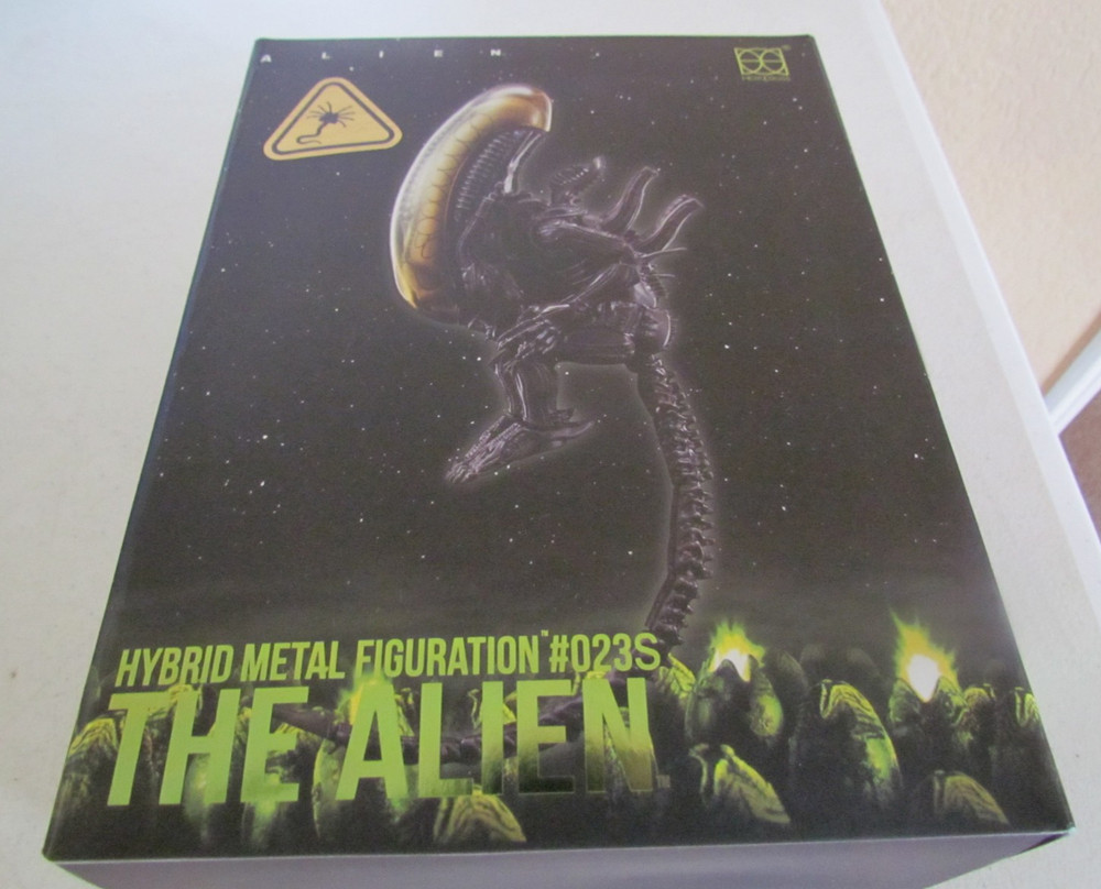 Herocross Alien #023S Limited Special Edition Gold Hybrid Metal Action Figure