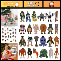 24PCS Italian Brainrot Action Figures Set – Collectible Meme Toys & Gifts