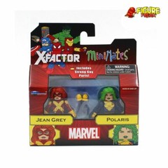 Marvel Minimates Series 78 X-Factor Complete Set w/ Strong Guy Build-A-Figure