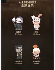 Authentic Hirono Monsters’ Carnival Series Blind Box 6 Basic Confirmed Figures