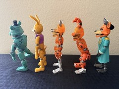 LOT OF 5 FUNKO FIVE NIGHTS AT FREDDYS 5″ CURSE OF DREADBEAR 2021 COMPLETE WAV