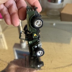 Hound 1984 CIRCLE STAMP Hasbro G1 Transformers Military Jeep Figure Takara Japan