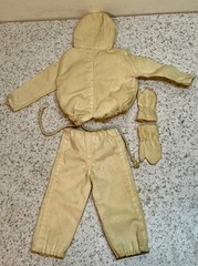 Vintage 1964 Hasbro Gi Joe Mountain Troops Skit Patol Uniform and Accessories NM
