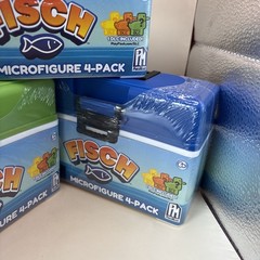 Lot Of 3 Fisch Microfigure 4 Packs & DLC Codes. Sealed 2025 Phat Mojo