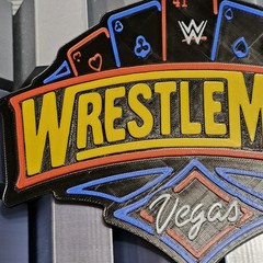 WWE Mattel WrestleMania 41 2025 Logo Accessory