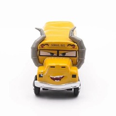 Disney Pixar Cars 3 Miss Fritter Crazy School Bus Diecast Model Toy Car Boy Gift