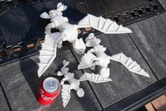3D Printed How to Train Your Dragon Multicolor PLA Fully Articulated Custom