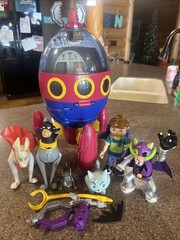 DC Superdog Lot Rocket Krypto Talking Ace Mechanikat Kevin Fisher Price 2004