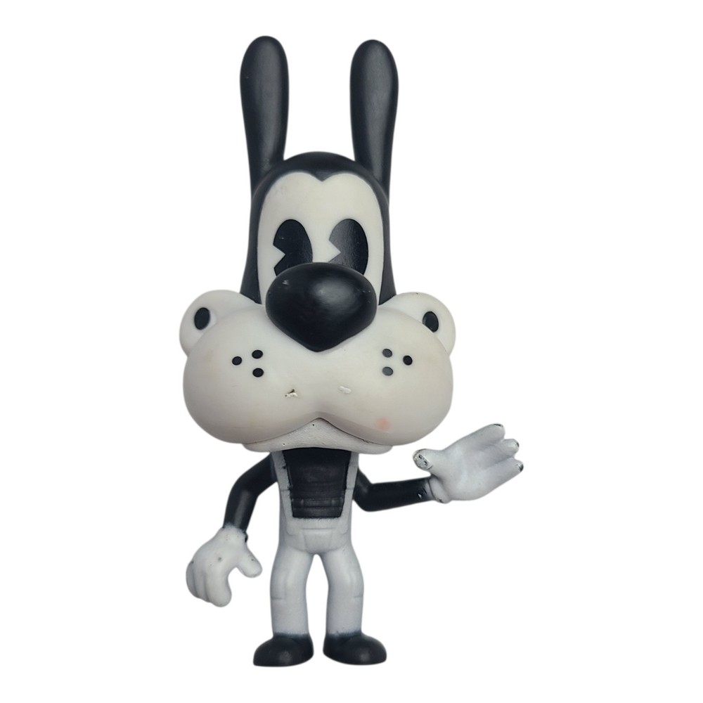 Bendy And The Ink Machine Boris the Wolf Figure B&W 3.25″ Meatly Games Phat Mojo
