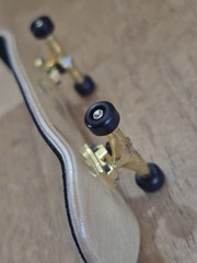 Premium Wood Fingerboard Complete with Bearing Wheels and foam grip and Trucks