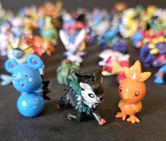 Pokemon Mini Figures – Lot of 140+ 2006/07 Gashapon Capsule Toys