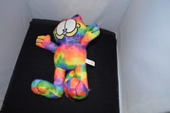 Garfield Tye Dye Plush 12” Toy Factory Q6 Plush