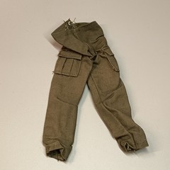 1/6 Scale GREEN CARGO PANTS for 12″ Action Figure Clothes Casual Outfit GI Joe
