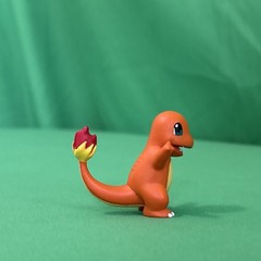 CHARMANDER TOMY Pokemon Figure Vintage Original