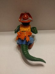 Teenage Mutant Ninja Turtles Leatherhead Action Figure 1989 Playmates Loose