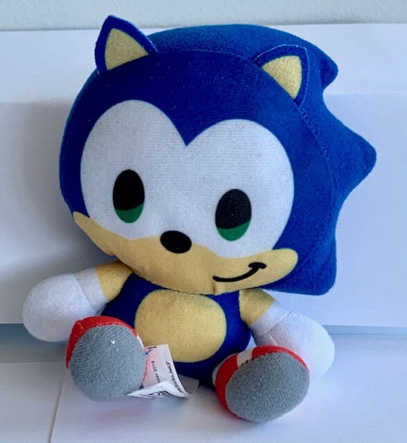 Sonic the Hedgehog Plush Tails Knuckles Shadow Amy 6″ Stuffed SEGA Licensed Toy