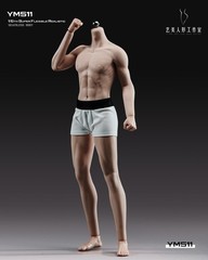 YM YM511M 1/6 Male Bodybuilding Action Figure Body 12in Muscle Soldier Model Toy