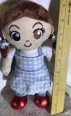 New Dorothy Wizard of Oz Plush Wicked Cute Toy Stuffed Doll 9″ NWT