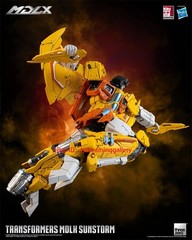 Threezero MDLX transforming Sunstorm 7.9in Limited Collectible Action Figure