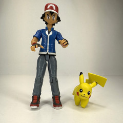 Pokémon Ash Ketchum & Pikachu Action Figure Tomy / Nintendo
