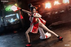 1/12 Female Fighter Shiranui Mai 6″ Action Figure Model iminitoys M026 ❶USA❶