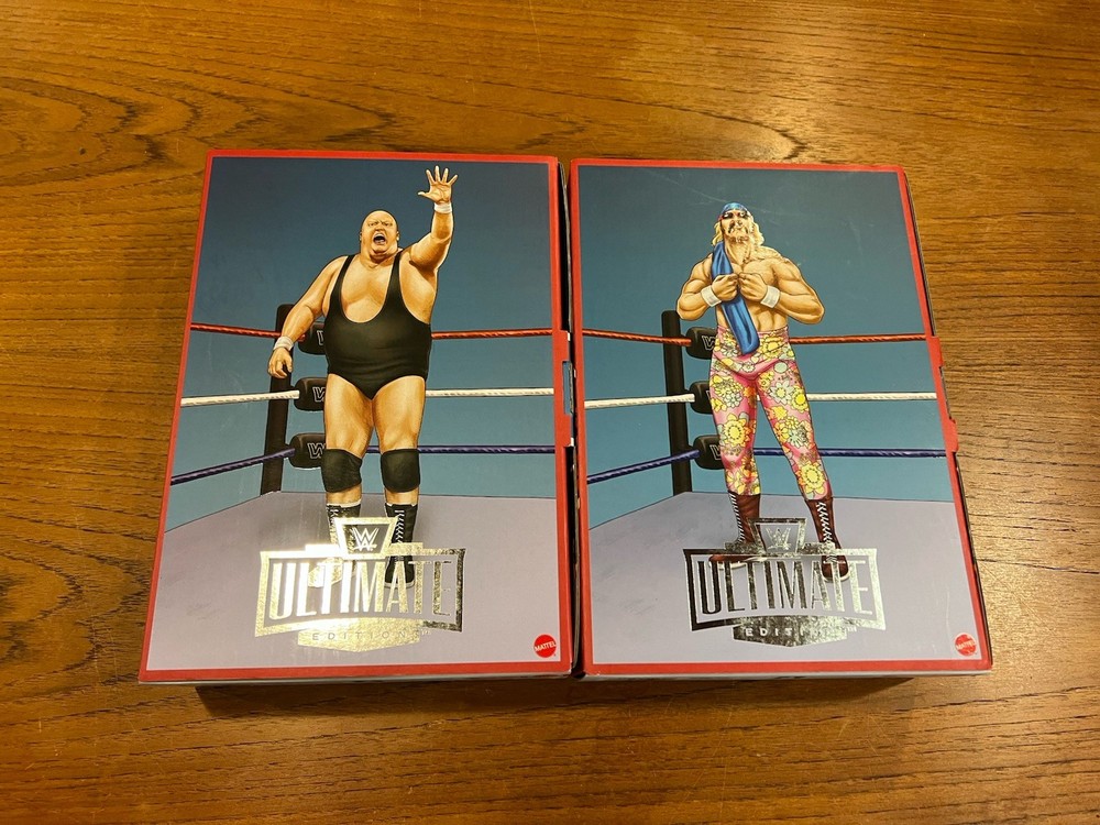 WWE Ultimate Edition Coliseum Collection Jesse Ventura & King Kong Bundy Figures