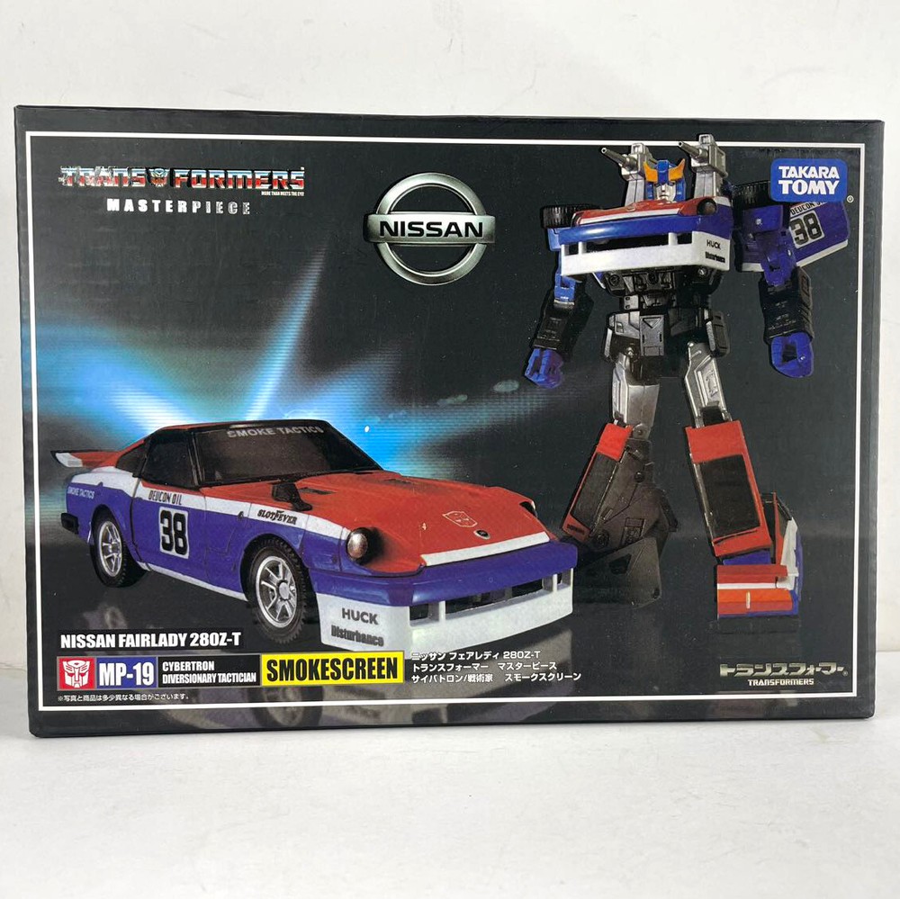 Transformers Masterpiece MP-19 Smokescreen Action Figure Takara Tomy – Open Box