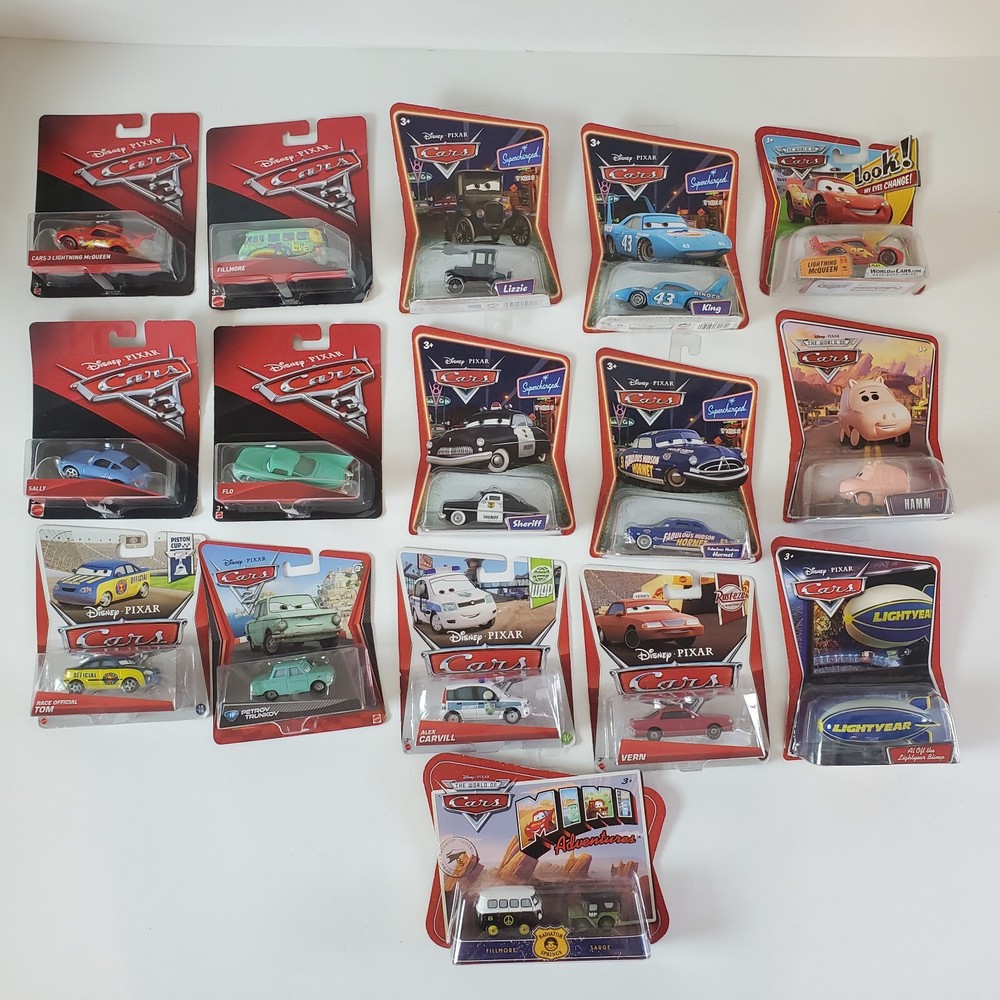 Disney Pixar Cars Lot: Cars 2, Cars 3, Supercharged New Sealed (Sold Separately)