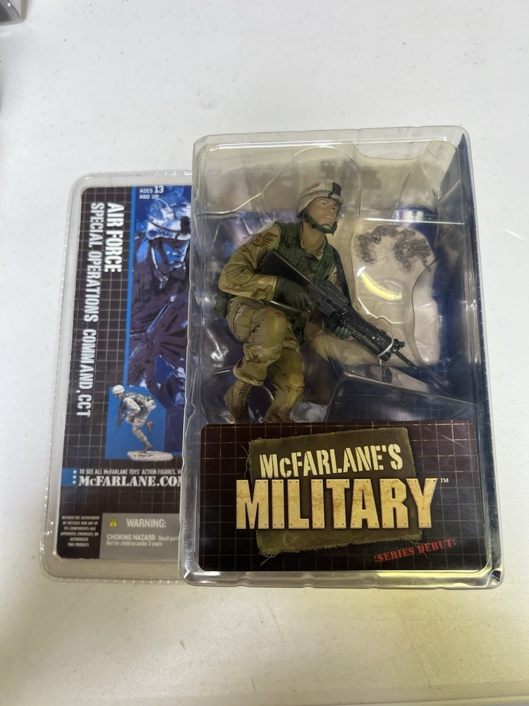 McFarlane Toys McFarlane’s Military Air Force SOC CCT Figure w/ Rifle