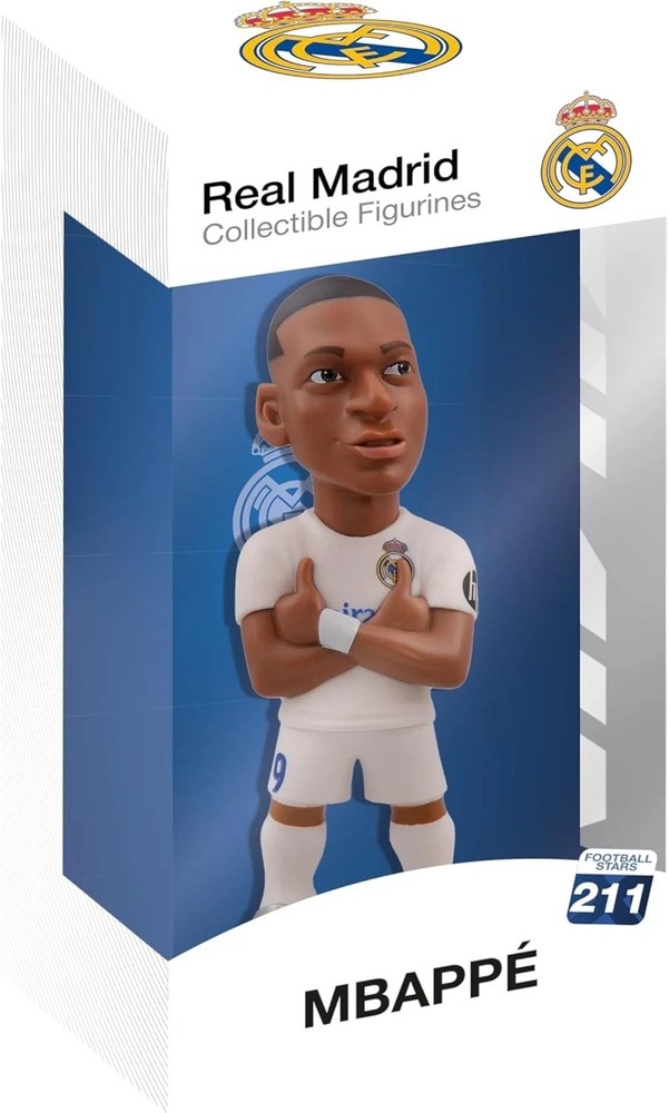 Minix Collectible Figurines Kylian Mbappe #211 Real Madrid 5 inch Vinyl Figure