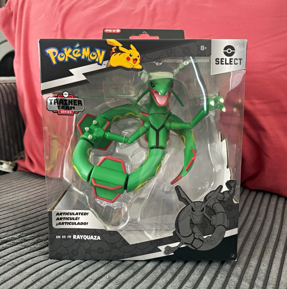 Jazwares Pokémon Select Trainer Team Rayquaza Articulated Action Figure