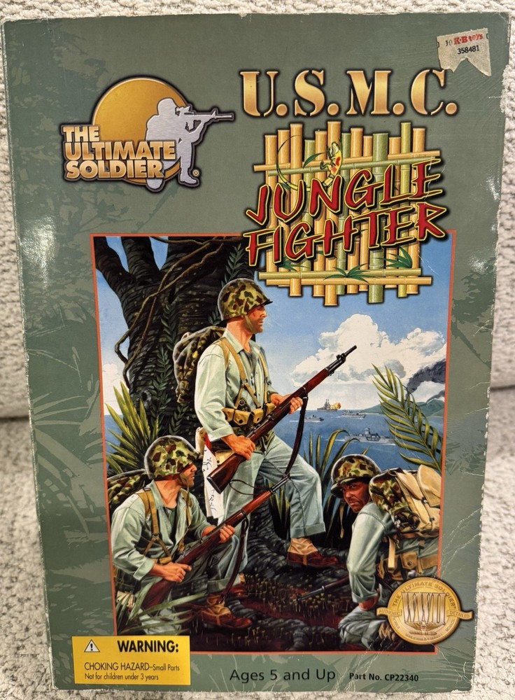The Ultimate Soldier – WWII USMC Jungle Fighter – 21st Century Toys – New In Box