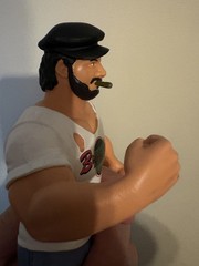LOOSE SOLD OUT BIG RUBBER GUYS BROOKLYN BRAWLER Ser 9 COLLECT MAJOR WWF LOOK!